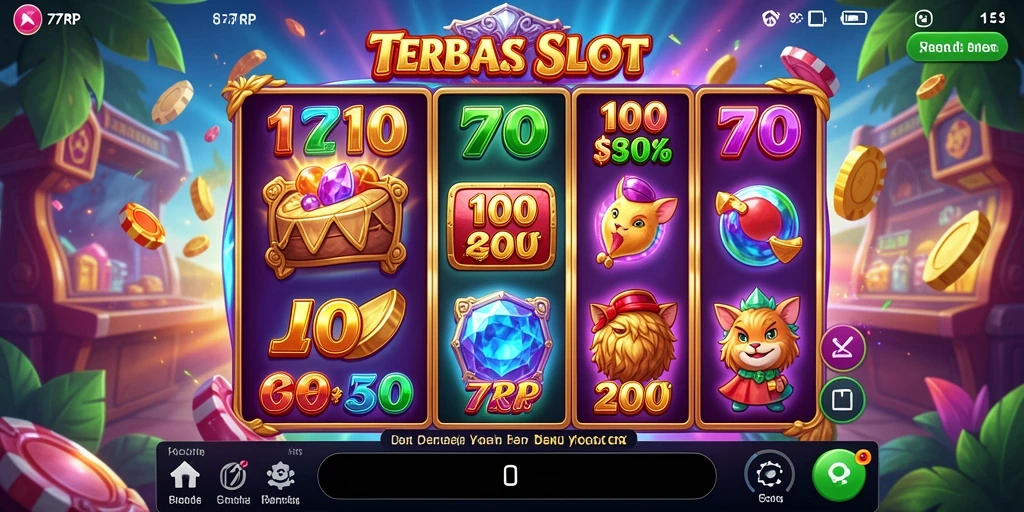 Gameplay menarik dan menantang pada 77RP yang membuat ketagihan.
