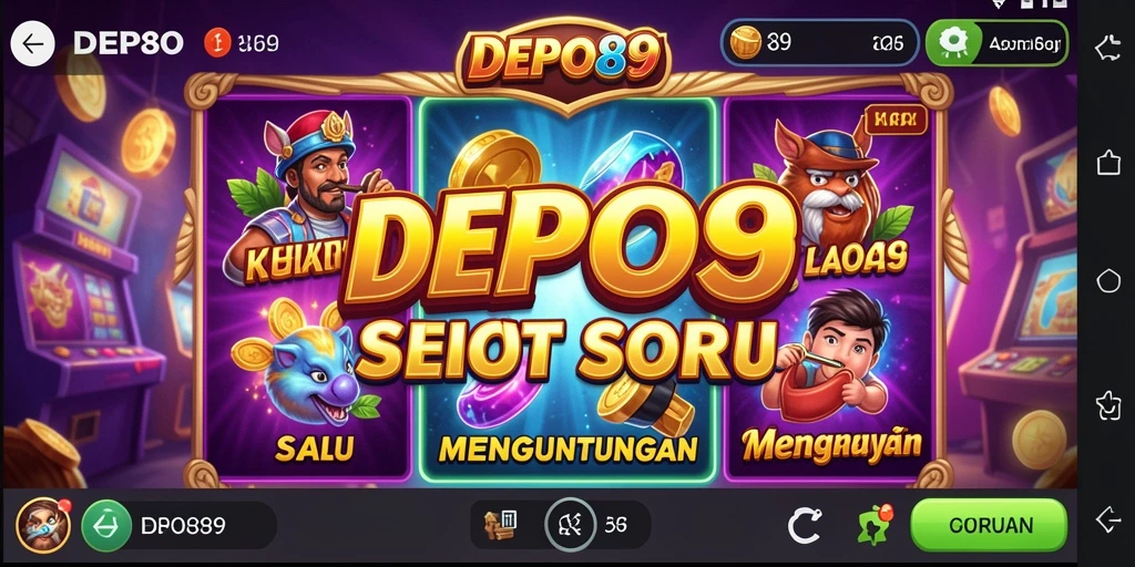 Tampilan gameplay DEPO89 yang mengasyikkan dengan grafis yang menawan.