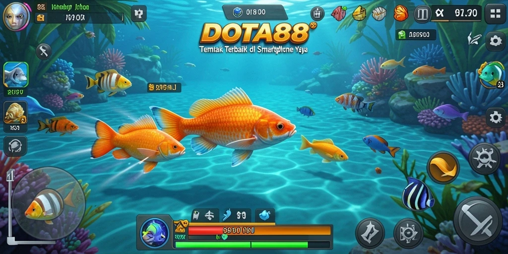 Gameplay seru dari DOTA88 saat menangkap ikan dengan teman.