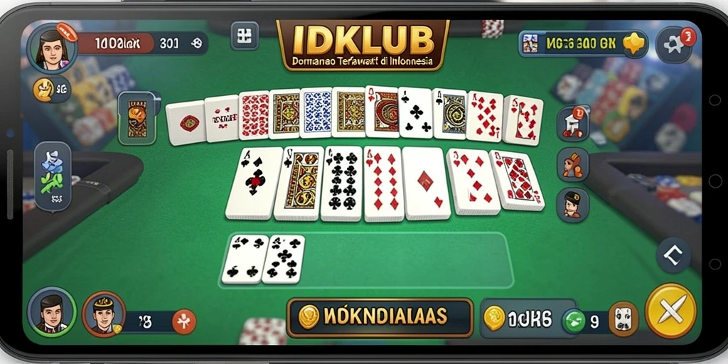 Tampilan gameplay seru di IDKLUB dengan teman-teman.