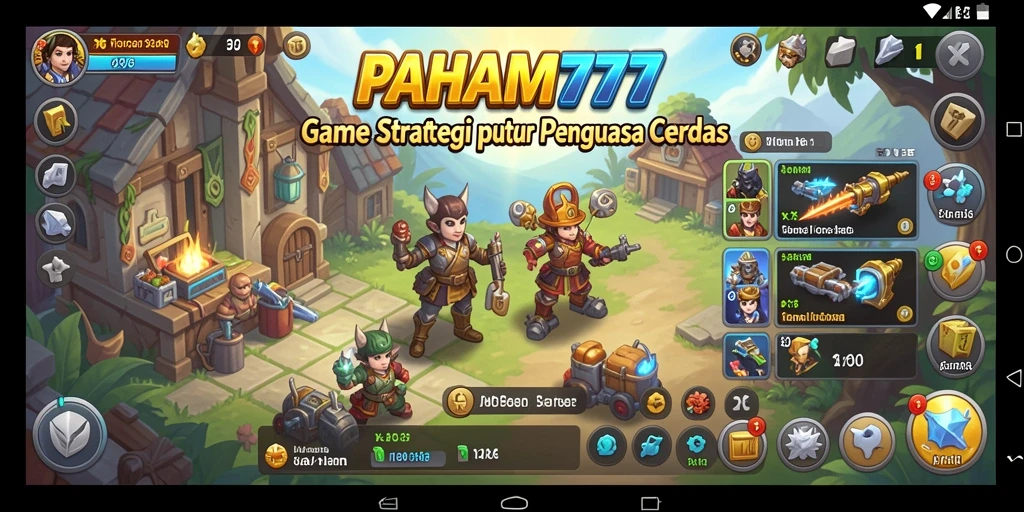 Gameplay PAHAM777 yang intens dan menarik.
