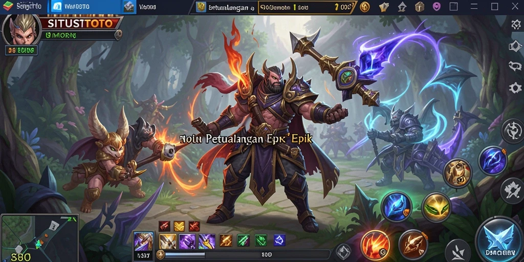 Gameplay epik di dunia fantastis SITUSTOTO.